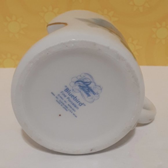 Bluebirds Candle Holder Designers Collection Vintage Candleholder - Picture 6 of 6